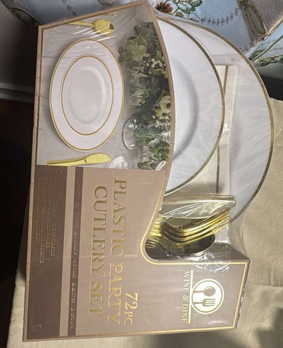 Plastic cutelery set - 72,