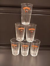 6 Vintage Pub Stock " McEwan's Pint Glasses " Home Bar Man Cave  " old stock