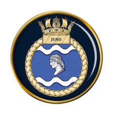 HMS Juno, Royal Navy Pin Badge