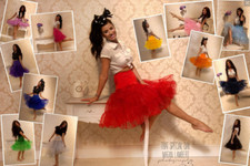 25" Underskirt Petticoat Retro 50s Rockabilly Tutu Fancy Dress Net Party Skirt