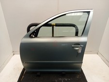 SKODA OCTAVIA Front Door N/S 2004-2013 GREEN F7W 5 Door Estate LH 