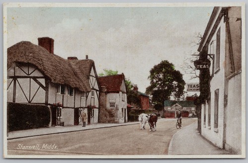 Stanwell village showing tea - showing,