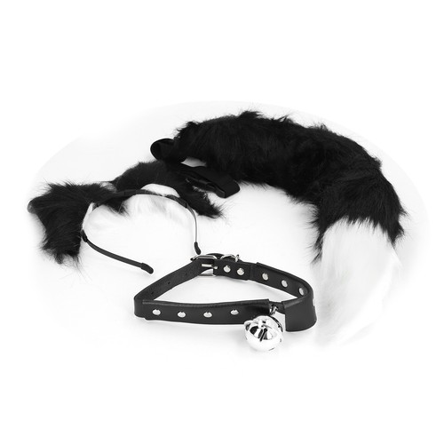 Faux fur cat ears and - and, fox