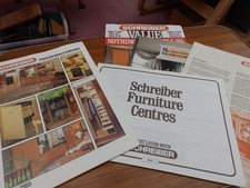 Schreiber Fitted Kitchens and Bedrooms catalogue 1984