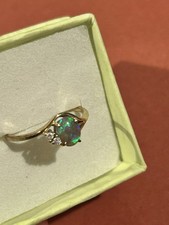 14ct Gold Australian Opal Ring
