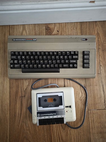 Commodore c64 cassette - 64, c64,