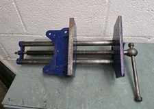 Record 52 1/2 Quick Release Bench Vice recent refurbished 