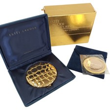 Estée Lauder Signature Golden Alligator Compact Face Powder 6g Boxed