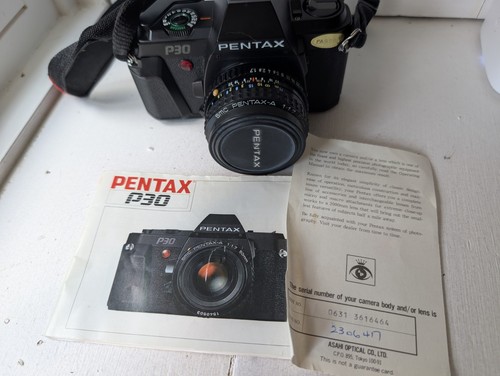 Pentax p30 35mm slr - p30, film