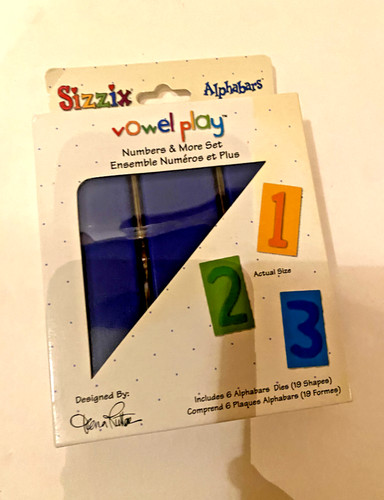 Sizzix original dies vowel - sizzix,