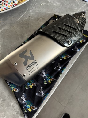 Akrapovic motorbike slip - slip, on