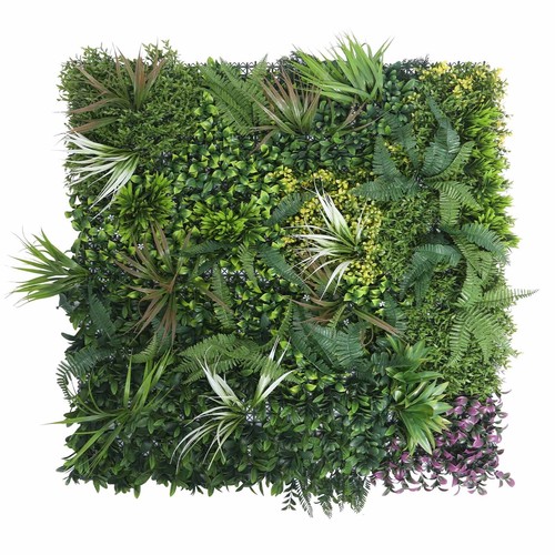 Artificial green living wall - green,