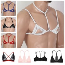 Mens Lace Training Bra Sissy
