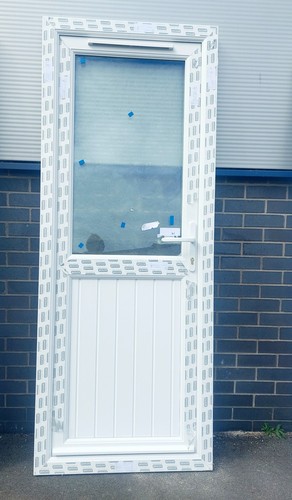 New white upvc - door, *