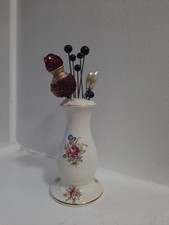 Vintage antique hat pin holder - antique,