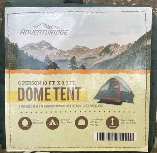 Adventuridge person dome - 6-person,