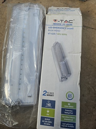 Tac led emergency exit - v,
