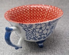 Joyye Blue Floral Footed