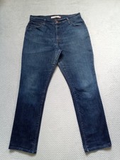 Levi's 550 Womens Jeans Size 12 Classic Relaxed Bootcut Vintage Navy Blue Denim 