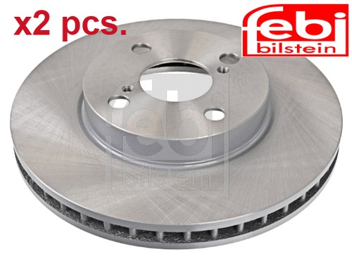Pcs front brake disc set - front,