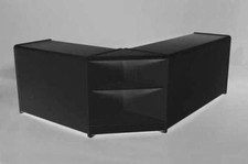 L SHAPED BLACK HEAVY DUTY