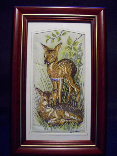 Vintage cash woven picture - cash's,