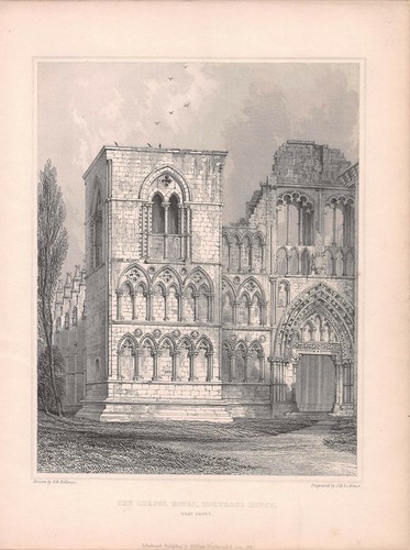 Antique scottish architecture - antique,