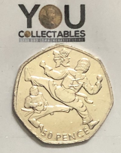 Olympic 50p taekwondo fifty - olympic,