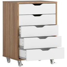 Vinsetto Five-Drawer Filing