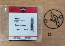 GENUINE BRIGGS & STRATTON 698781 FLOAT BOWL GASKET fits NIKKI carb NEW