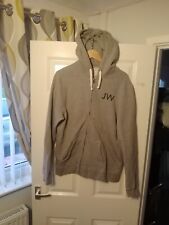 jack wills Full Zip Hoodie Grey XL Extra Large 