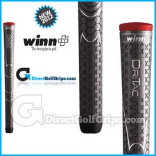 Winn Dri-Tac Soft Feel - Dark Grey / Red x 1