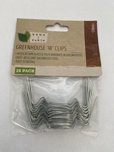 Pack greenhouse clips - 25, of