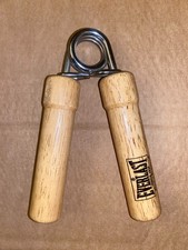 Everlast Grip Trainer Wooden Handles Hand Strengthening