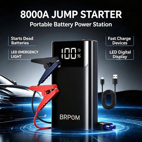 8000a car jump - starter, auto