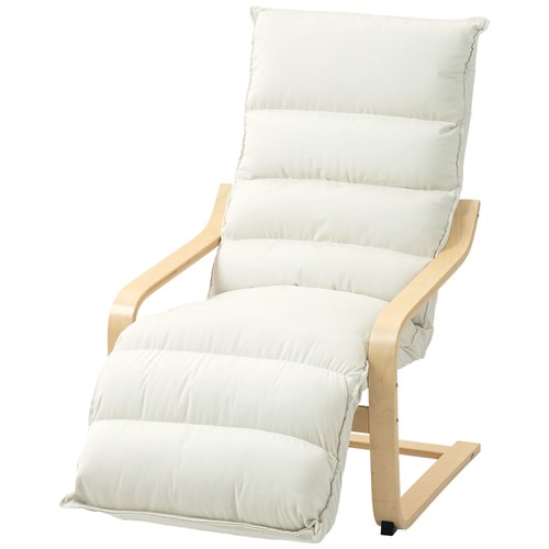 Homcom birch wood lounge - homcom,