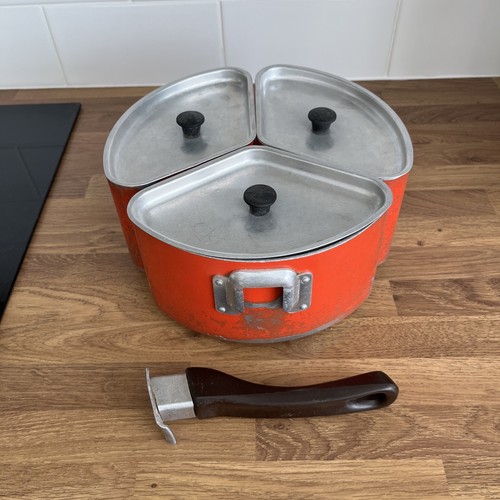 Vintage orange aluminium meyer - orange,