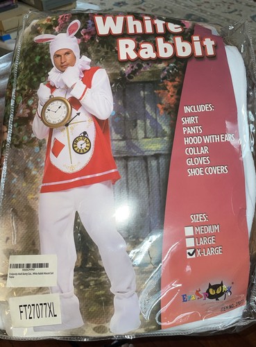 Eraspooky white rabbit - white, costume