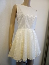 jones+jones ivory lace dress size 12 US8 backless Christmas party prom