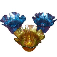 Cracker Barrel Green & Blue