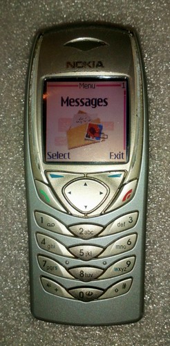 Nokia 6100 silver - nokia,