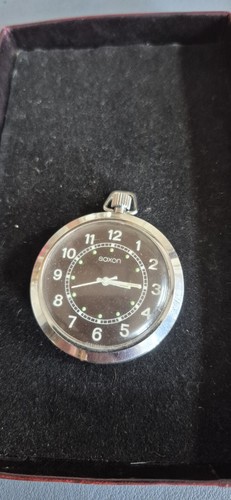 Vintage saxon pocket - saxon, watch