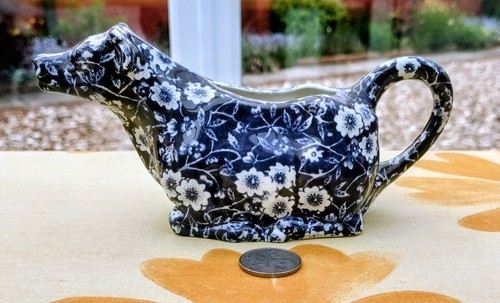 Cow creamer blue and - cow,