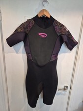 Gul Contour Women's Shortie Wetsuit Uk Size 10 Preowned