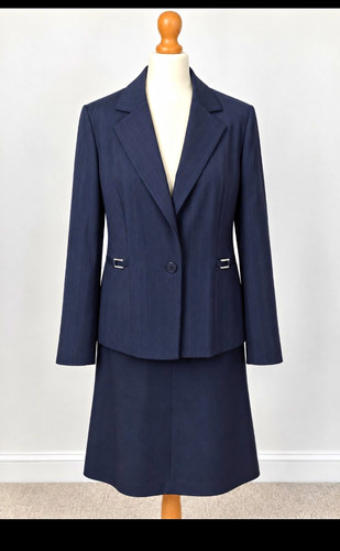 Planet navy pinstripe - navy,