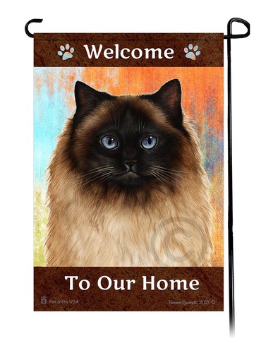 Himalayan cat welcome - to, our