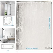 EVA Fabric Shower Curtain