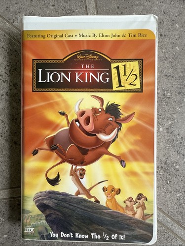 The lion king vhs 2004 - 1/2,