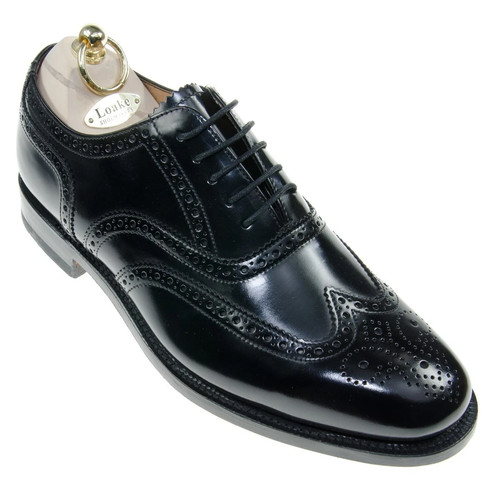 Loake black shoes fitting - loake,