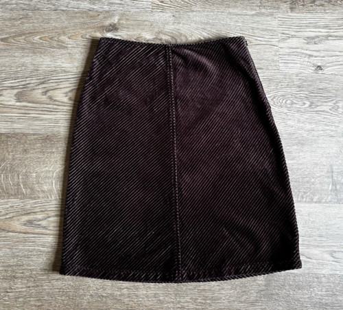 Boden uk10 brown cord - brown, skirt
